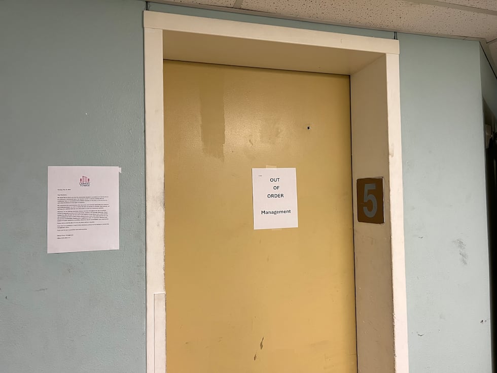 It's a big problem for renters at a Kansas City apartment complex; their elevators are down,...