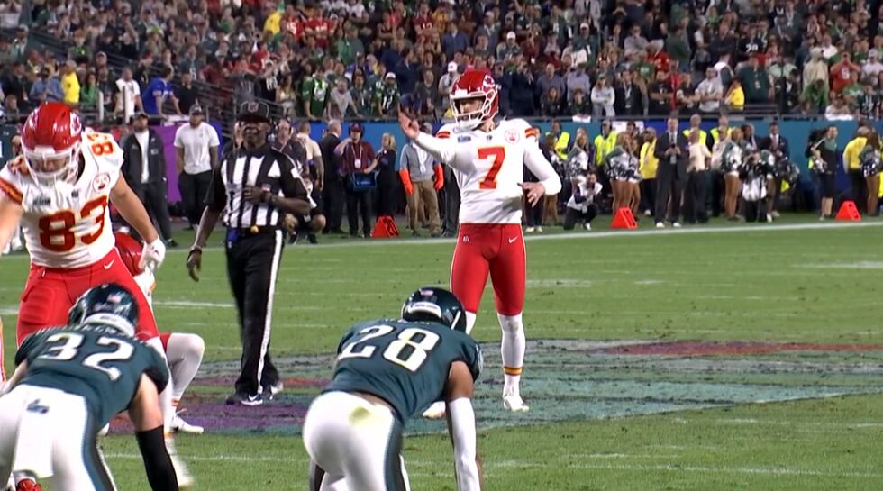 Harrison Butker ready to make another clutch kick against the Eagles