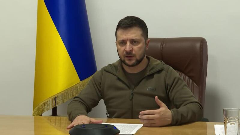 NATO can save Ukrainian lives, Ukrainian President Volodymyr Zelenskyy said Thursday.