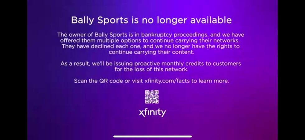 Comcast customers with Xfinity will no longer be able to watch Kansas City Royals games on TV...