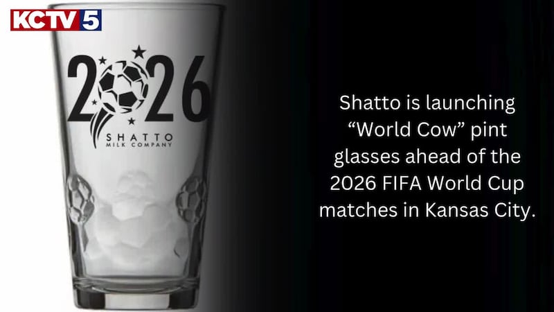 A Kansas City-area dairy is getting in on the World Cup excitement - one pint glass at a time.
