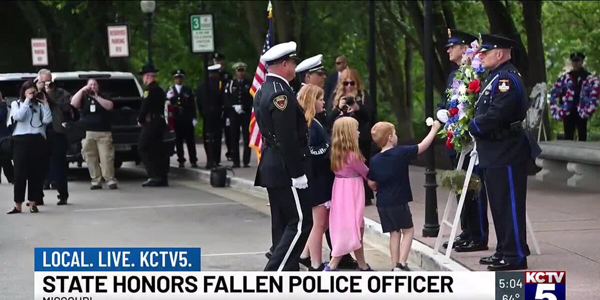 Cody Allen Reed Independence Ofc. Cody Allen honored in ceremony for fallen Missouri ...