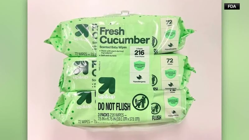 Target is recalling baby wipes that may be contaminated with bacteria that can cause serious...