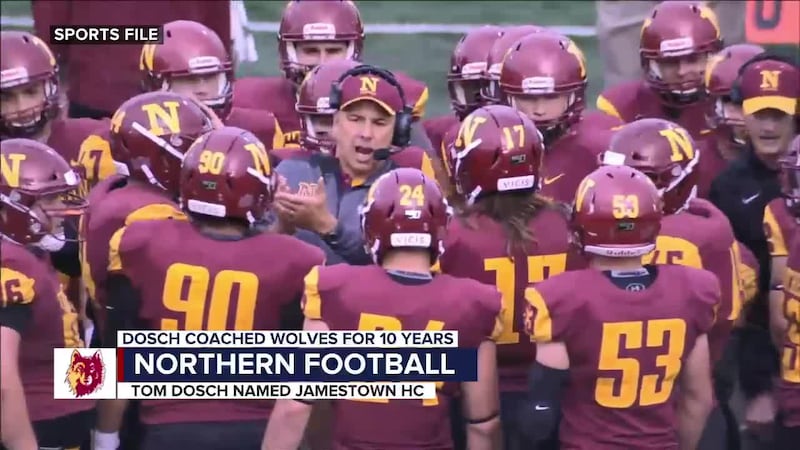 Tom Dosch returns to Jamestown as Head Football Coach