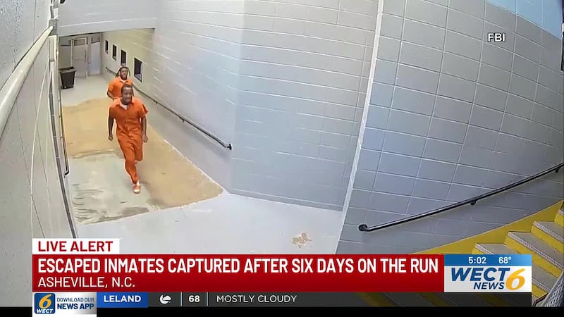 The North Carolina State Bureau of Investigation announced it captured two escaped Vance...