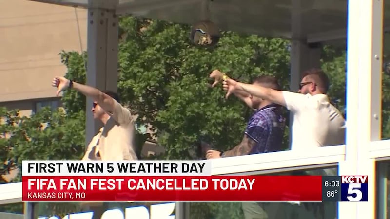 The FIFA Fan Fest has been canceled for Saturday, officials said.
