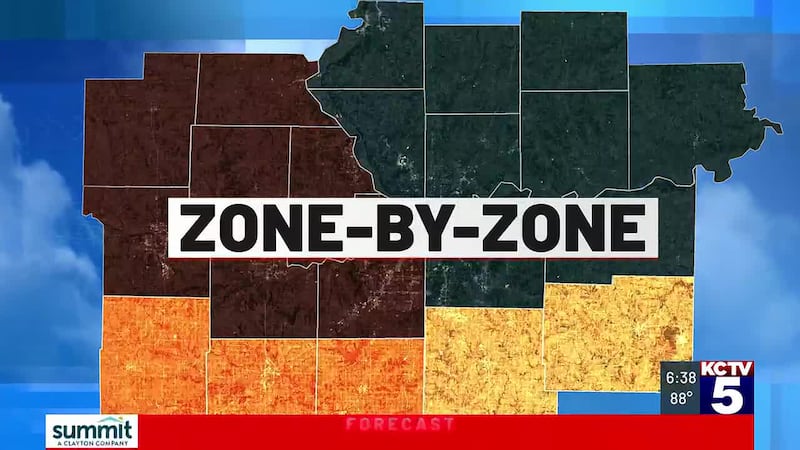 Meteorologist Mike Nicco shares the Zone-by-Zone Forecast for Tuesday, July 7.
