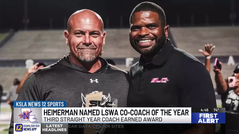 Getting Coach of the Year yet again is NSU's head Track and Field coach.