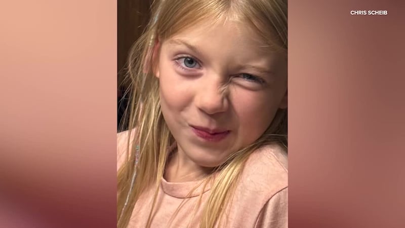 An 8-year-old girl was killed by a lightning strike while playing in her backyard ahead of a...