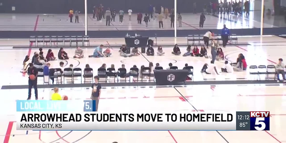 Arrowhead Middle School students moved to temporary classroom after