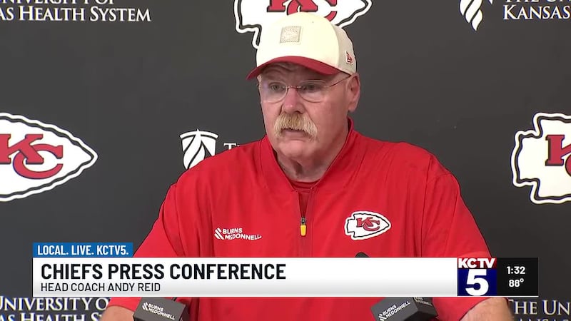Kansas City Chiefs head coach Andy Reid gave an update on Friday's quarterback situation for...