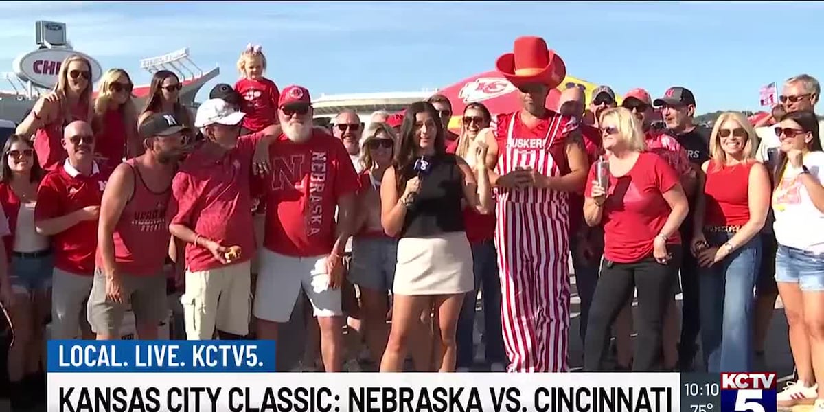 Nebraska, Cincinnati fans travel to pack Arrowhead Stadium for Kansas City Classic