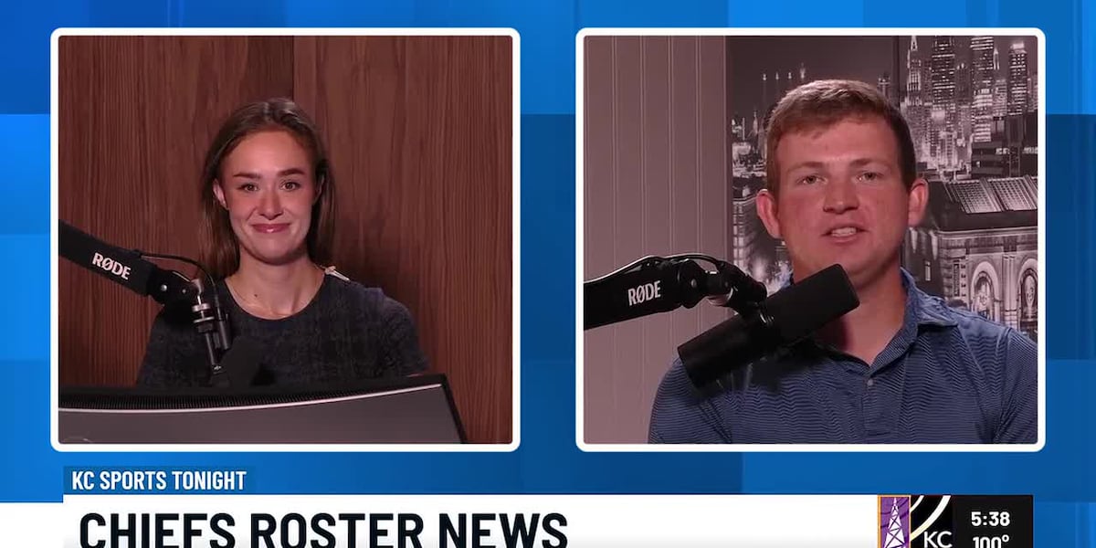 KC Sports Tonight -- Chiefs make roster moves, local college football programs gear up for Week 1