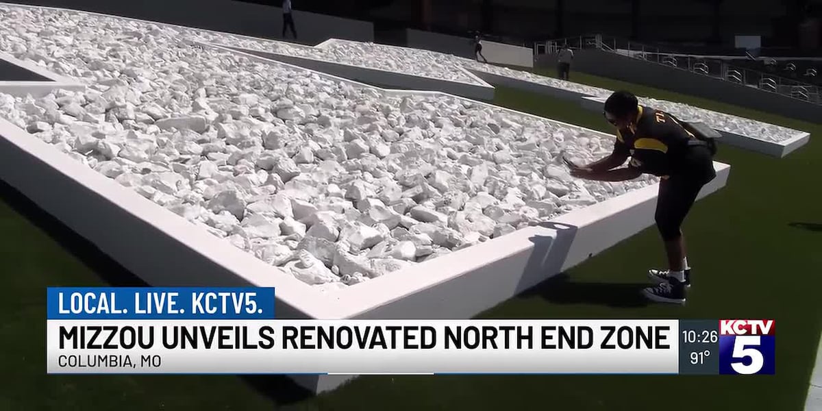 Mizzou unveils renovated North End Zone project at Memorial Stadium