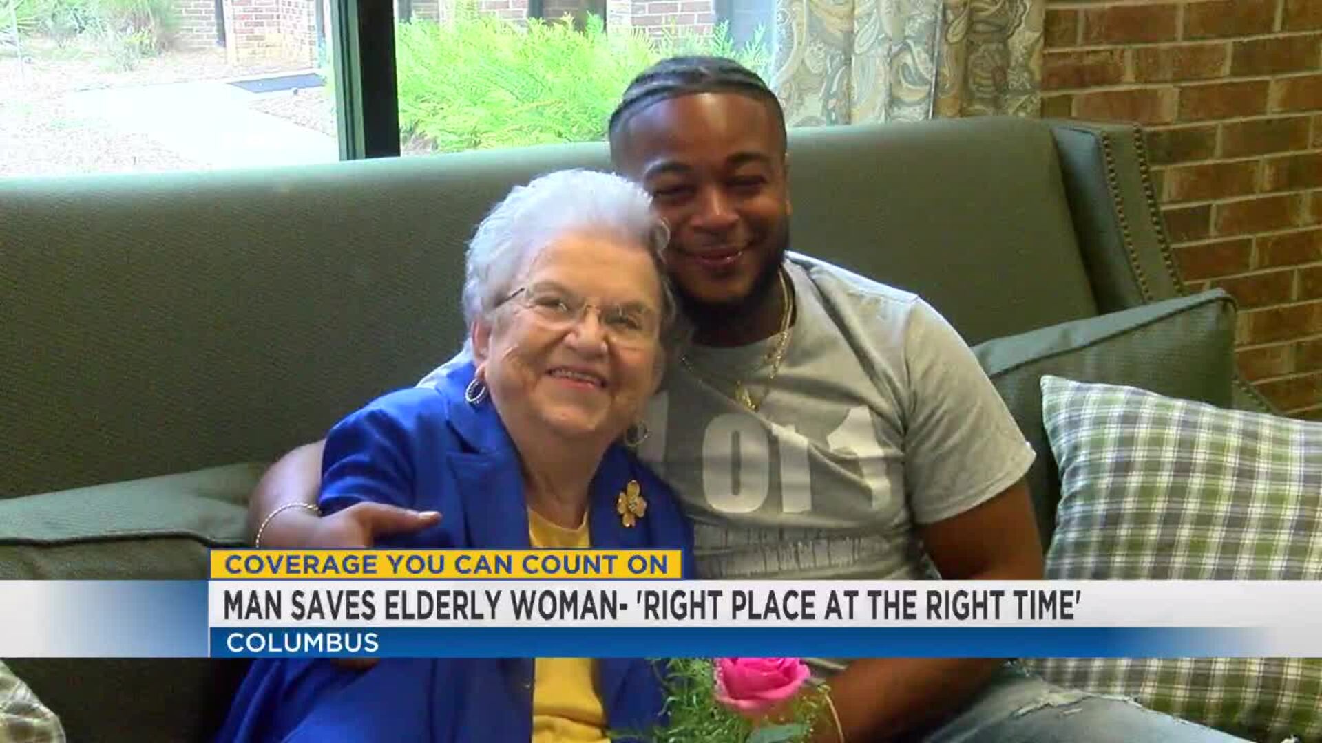 Woman, 88, befriends young man who she says saved her life