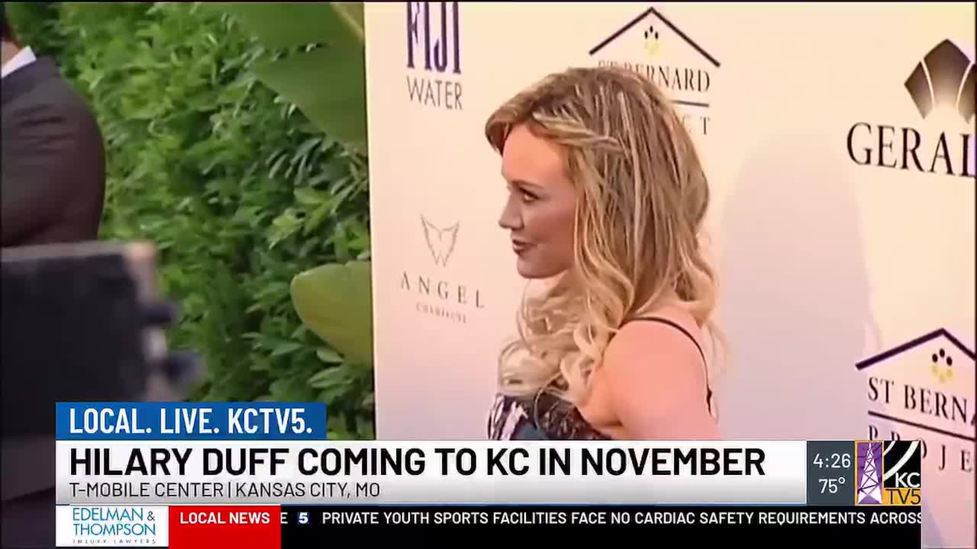 Hilary Duff is coming to Kansas City in November