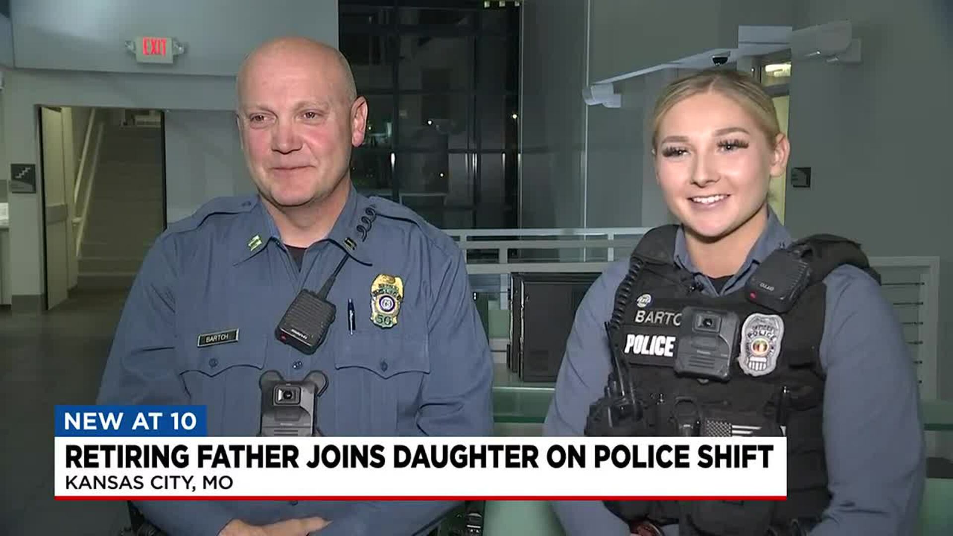 Retiring father joins daughter on police shift - Kansas City retiring-father-joins-daughter-on-police-shift-kansas-city