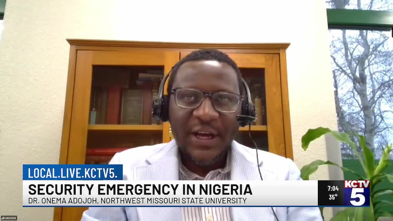 Dr. Onema Adojoh, a Nigerian-born professor at Northwest Missouri State University, spoke on...